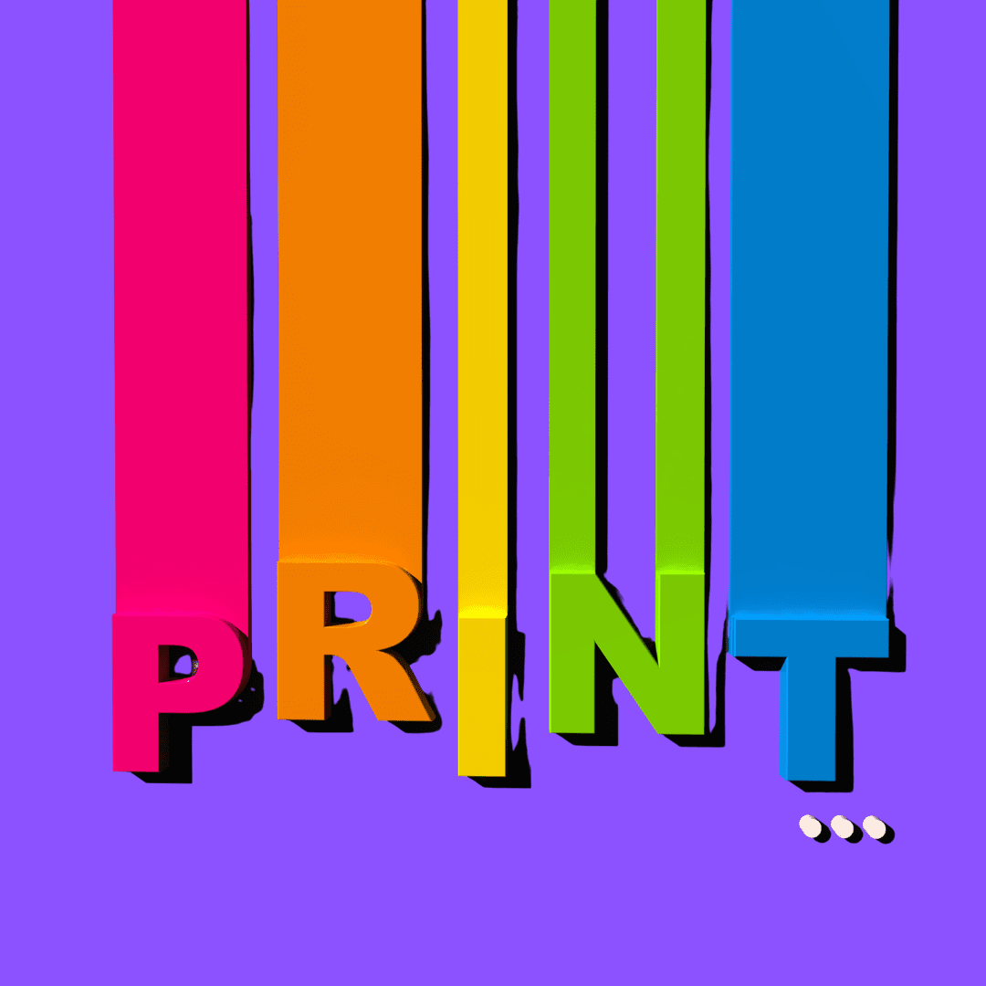 Home 2 LKA Agentur lila Papier mit Branding